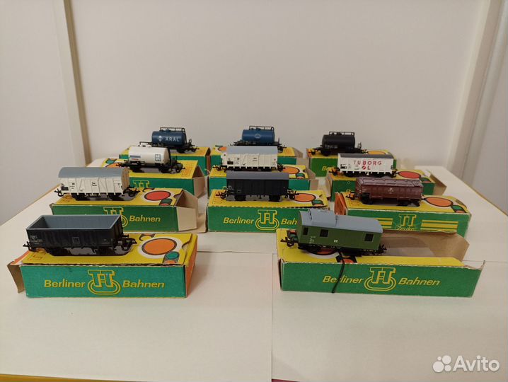 Железная дорога. Вагоны tt hobby 12 мм