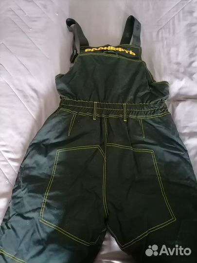 Ватный полукомбинезон