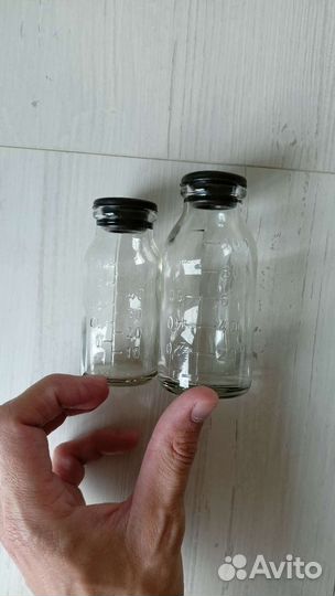 Стеклянные бутылочки для кормления