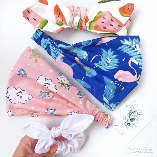 Косынка на резинке