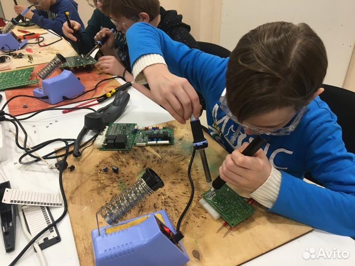 Мастер-класс для детей по электронике