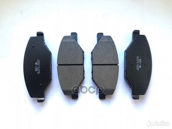 Колодки торм.дисковые Hi-Q volkswagen polo(russ