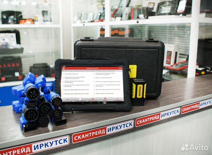 Автосканер для грузовых nexpeak мультимарочный