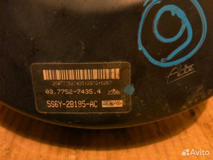 Вакуумный усилитель тормозов Ford Fusion 1.6 fyja