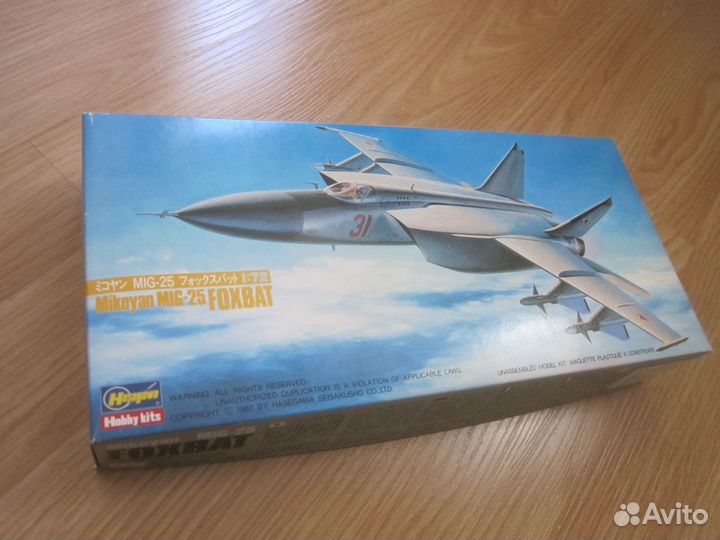 Продаются сборные модели самолетов 1/72, 1/48
