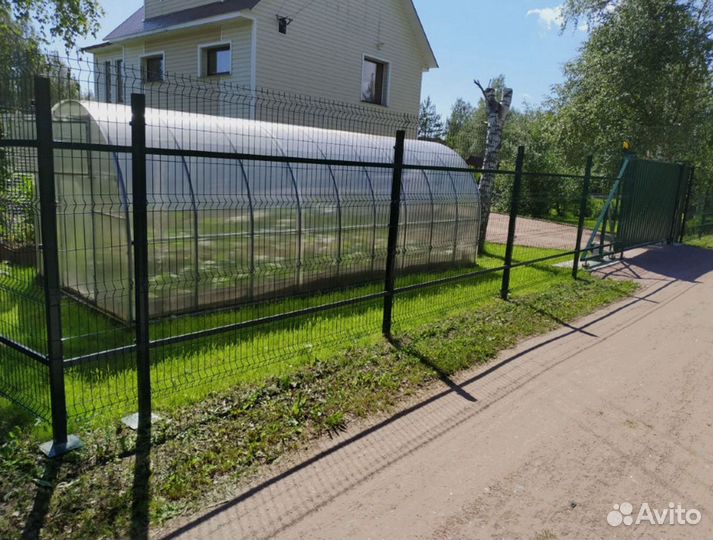 Забор сетка 3D