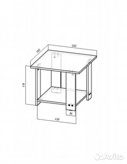 Журнальный столик IKEA