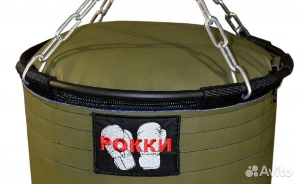 Боксерский мешок хаки Рокки 110X40 45кг