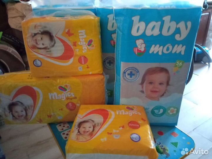 Памперсы подгузники для детей 5