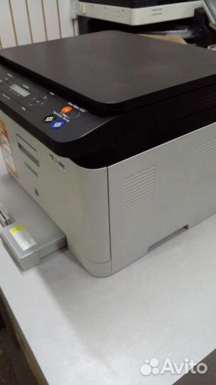 Мфу цвет лазер вай-фай Samsung3305w+картриджи