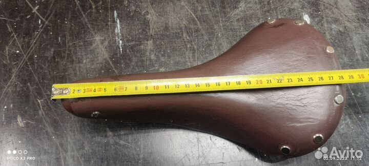 Велосипедное седло кожа СССР