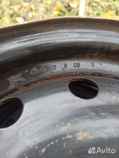 Диски штампованные 15