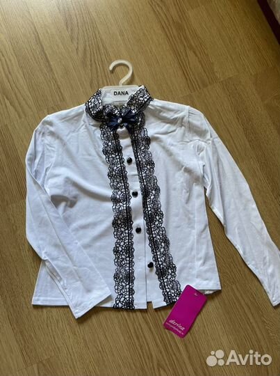 Блузки школьные на девочку