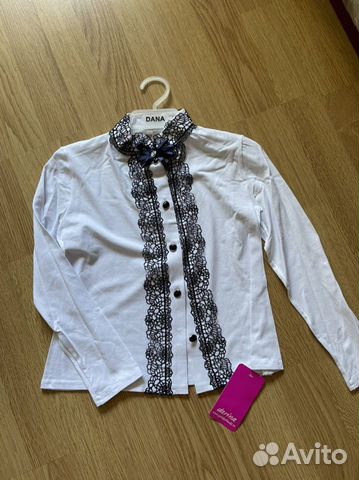 Блузки школьные на девочку