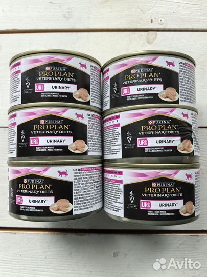 Корм для кошек Pro plan urinary паштет Дмитрию