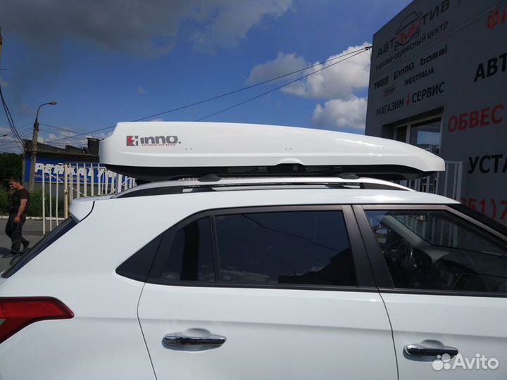 Багажник автобокс на крышу автомобиля Киа Kia Spec