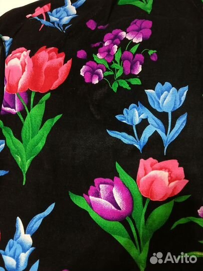 Халат велюровый женский