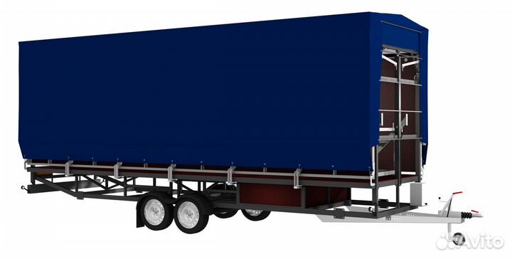 Прицеп тентованный Krone Load Carrier, 2014