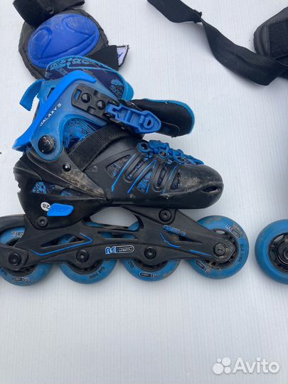 Ролики детские до 26-31 ролковые коньки
