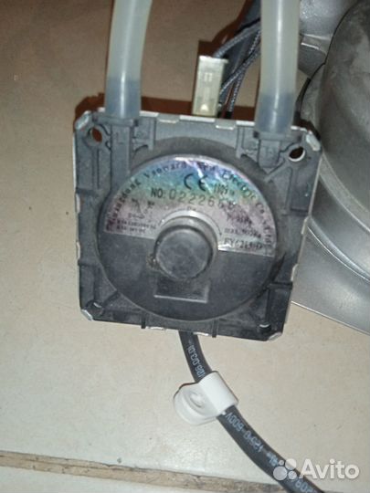 Вентилятор с пресостатом от газового котла