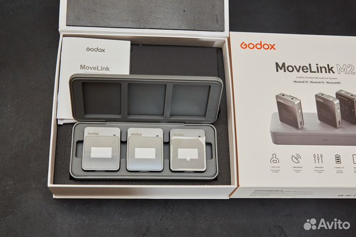 Godox MoveLink M2. Первая версия. Новые