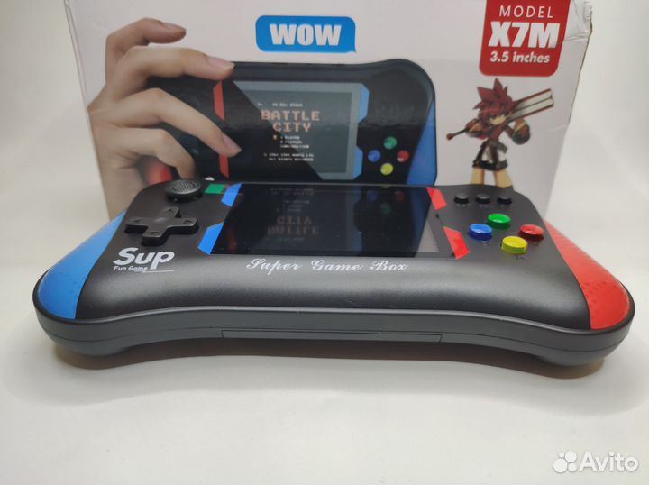 Игровая консоль приставка портативная SUP X7M 500