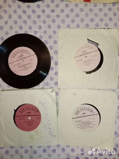 Виниловые пластинки СССР