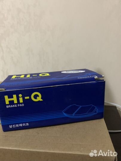 Тормозные колодки на hyundai