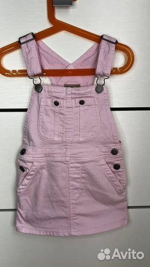 Джинсовый сарафан для девочки