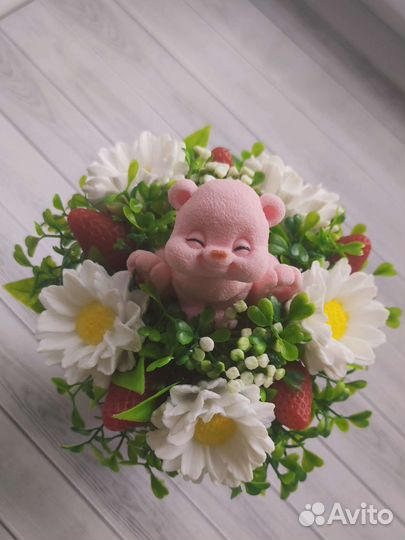 Букет из мыла