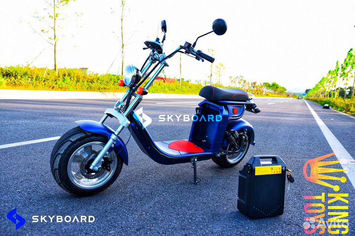 Электроскутер Citycoco SkyBoard BR4000 fast