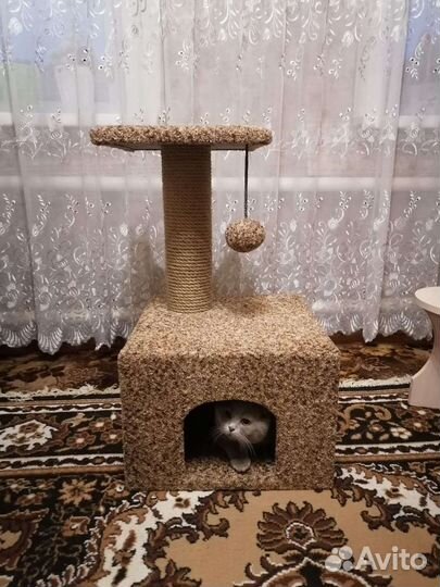 Домик - когтеточка новый