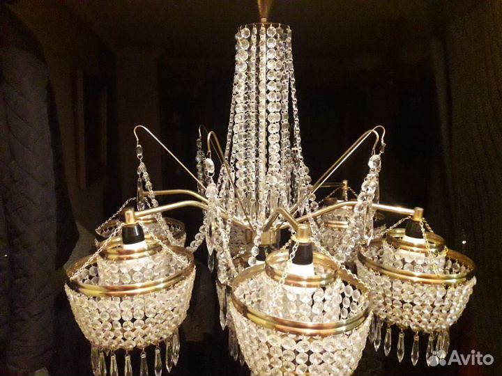 Люстра винтажная СССР