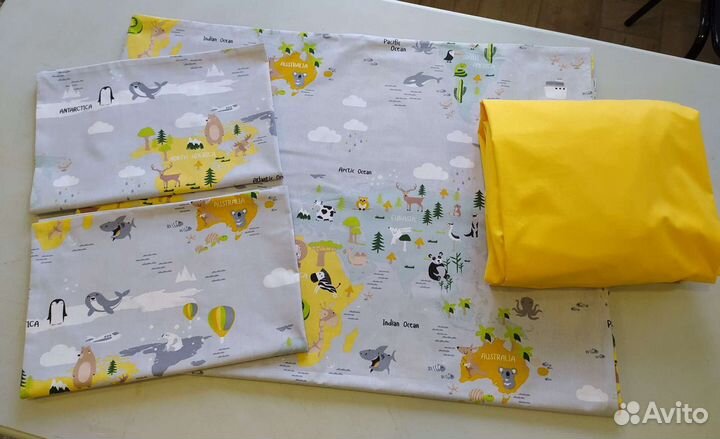 Постельное в детскую кровать