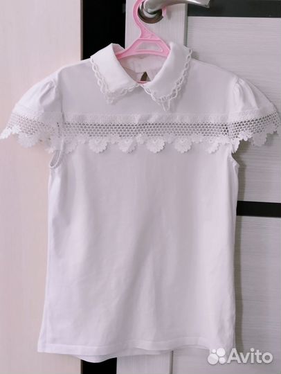 Блузка школьная 134 140