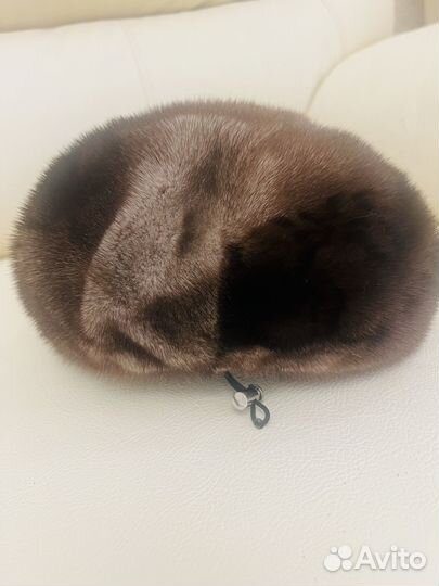 Берет женский норковый