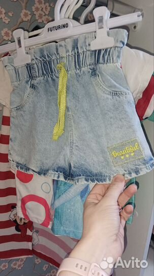 Летняя одежда для девочки 86-92
