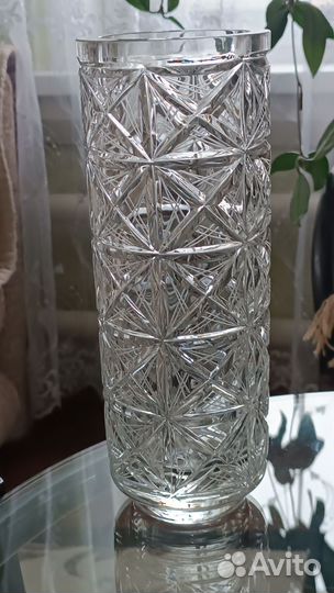 Хрустальная ваза СССР Лзхс