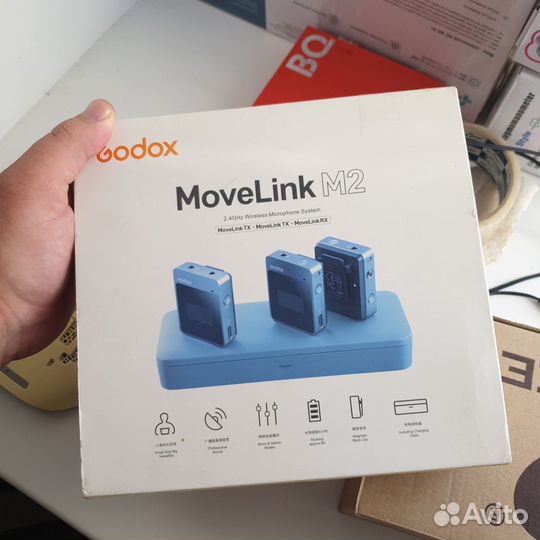 Петличный микрофон Godox Movelink M2