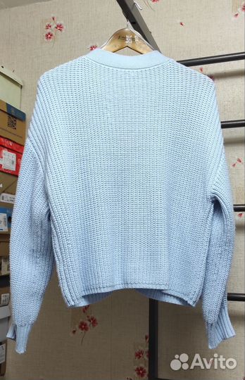 Кардиган женский голубой L