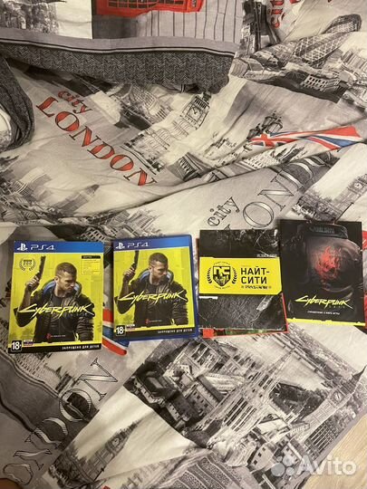 Cyberpunk 2077 ps4 диск