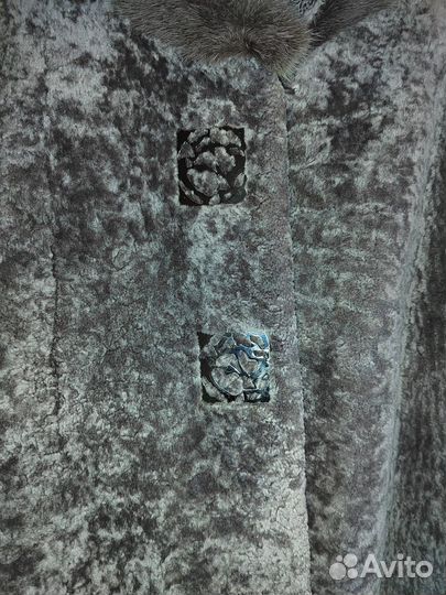 Шуба мутоновая, р 50