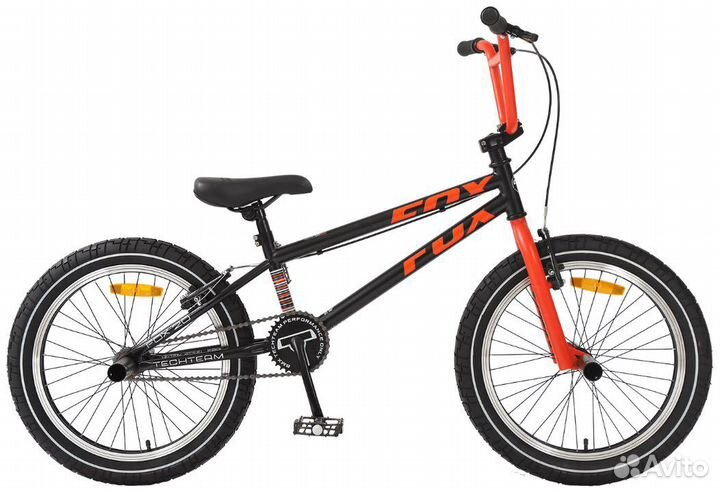 Велосипед bmx tech team fox