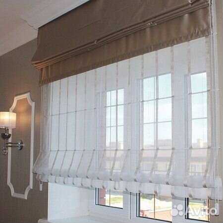 Рулонные шторы на окно