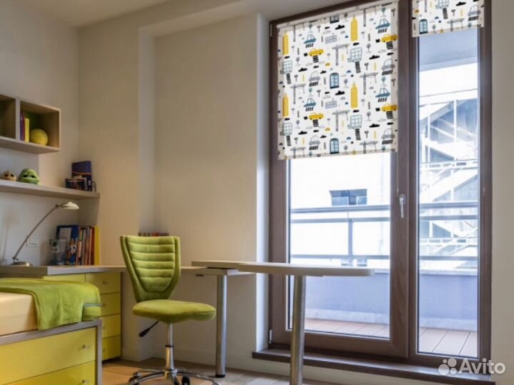 Рулонные шторы в детскую