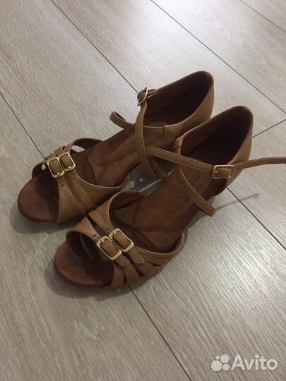 Туфли и джазовки для танцев, кожа, б/у