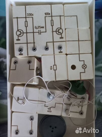 Радиокубики конструктор учебный