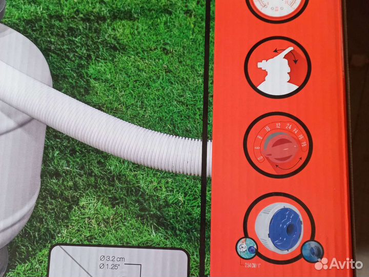 Песочный фильтр-насос 11355л/ч Bestway 58486