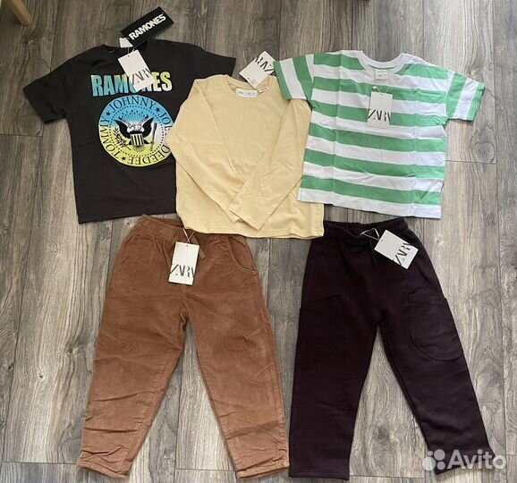 Одежда zara на 4-5 лет