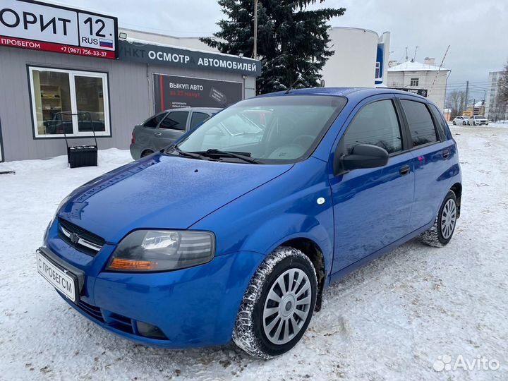 Chevrolet Aveo 1.2 МТ, 2007, 208 000 км